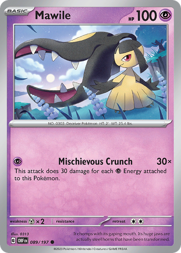 Mawile 89, Obsidian Flames