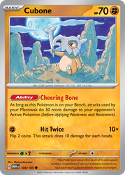 Cubone 104, 151
