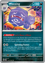 Weezing 110, 151