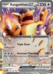 Kangaskhan ex 115, 151