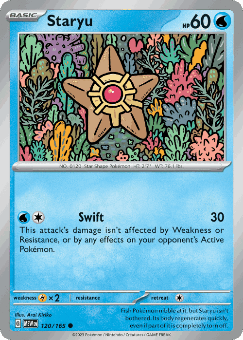 Staryu 120, 151