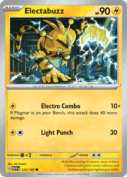 Electabuzz 125, 151