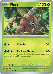 Pinsir 127, 151