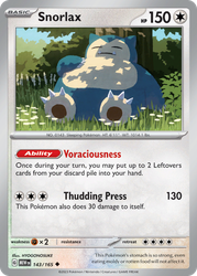 Snorlax 143, 151
