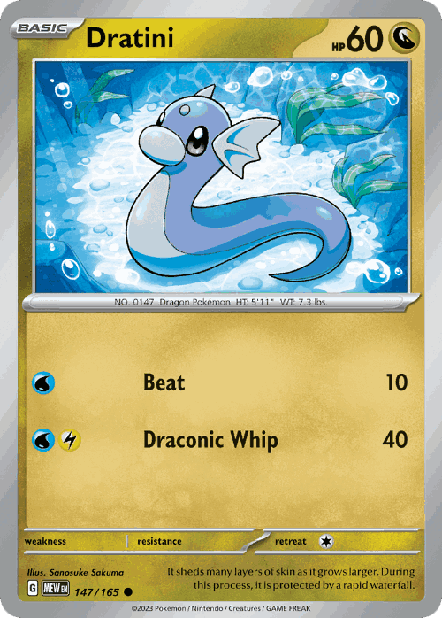 Dratini 147, 151