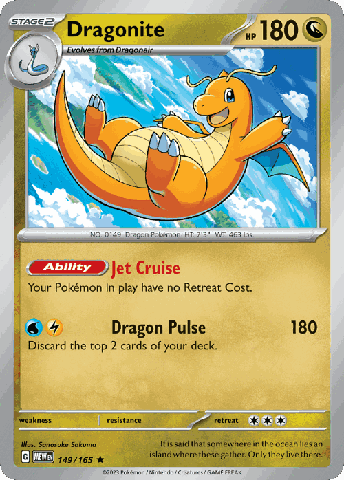 Dragonite 149, 151