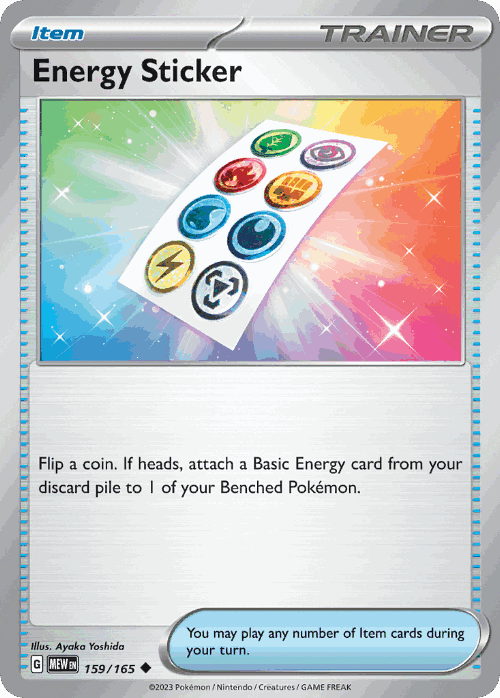 Energy Sticker 159, 151