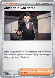 Giovanni's Charisma 161, 151