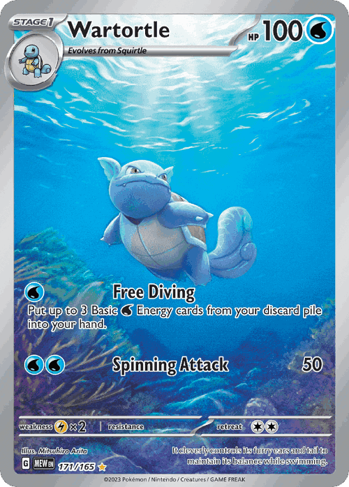 Wartortle 171, 151