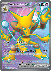 Alakazam ex 188, 151