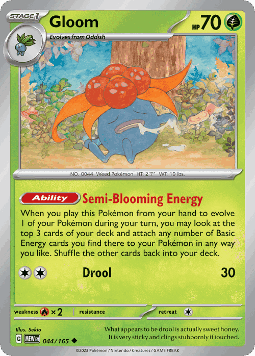 Gloom #44 from 151 - Uncommon - Illustrated by Sekio