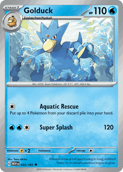Golduck 55, 151