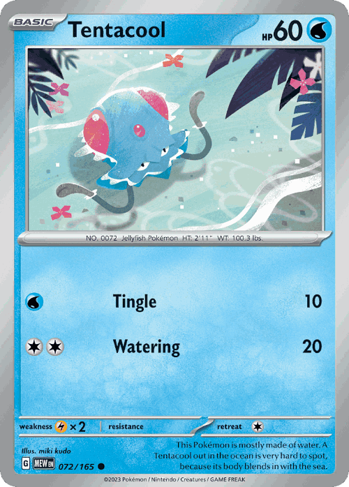 Tentacool 72, 151