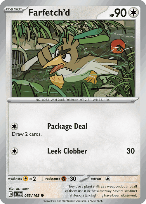 Farfetch'd 83, 151