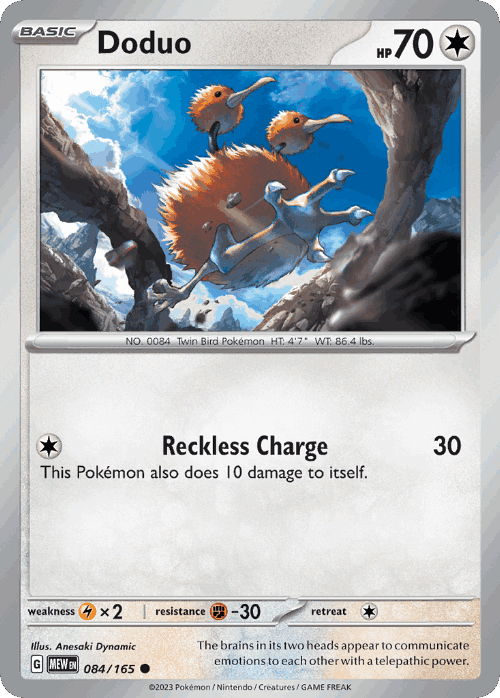 Doduo 84, 151