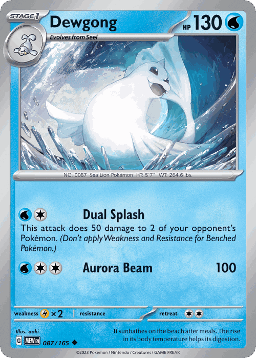 Dewgong 87, 151
