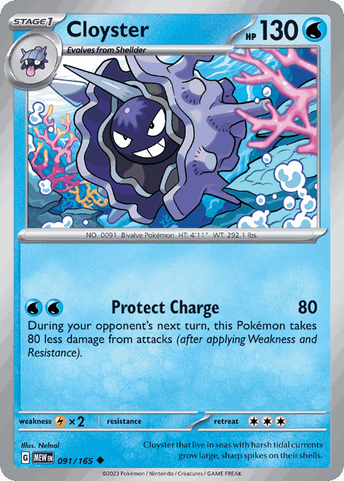 Cloyster 91, 151