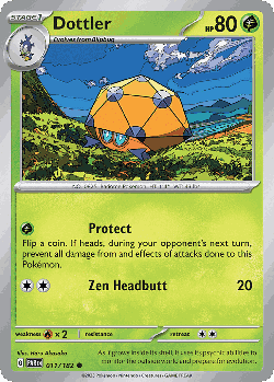 Dottler Pokémon TCG card art