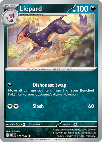 Liepard 115, Paradox Rift