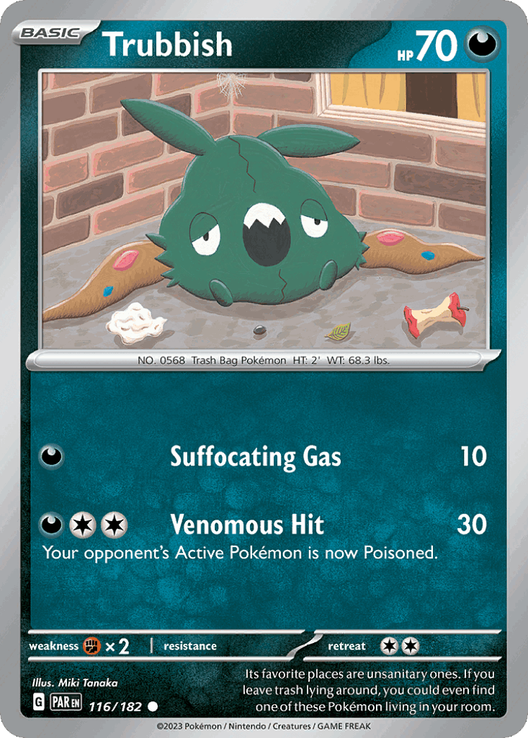 Trubbish #116 from Paradox Rift - Common - Illustrated by Miki Tanaka