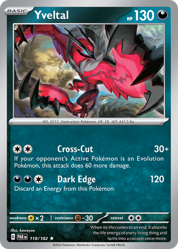 Yveltal 118, Paradox Rift