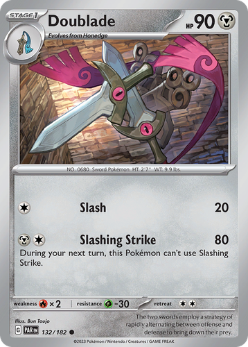 Doublade 132, Paradox Rift
