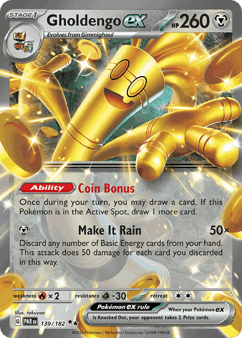 Gholdengo ex 139, Paradox Rift