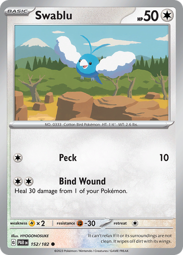 Swablu 152, Paradox Rift