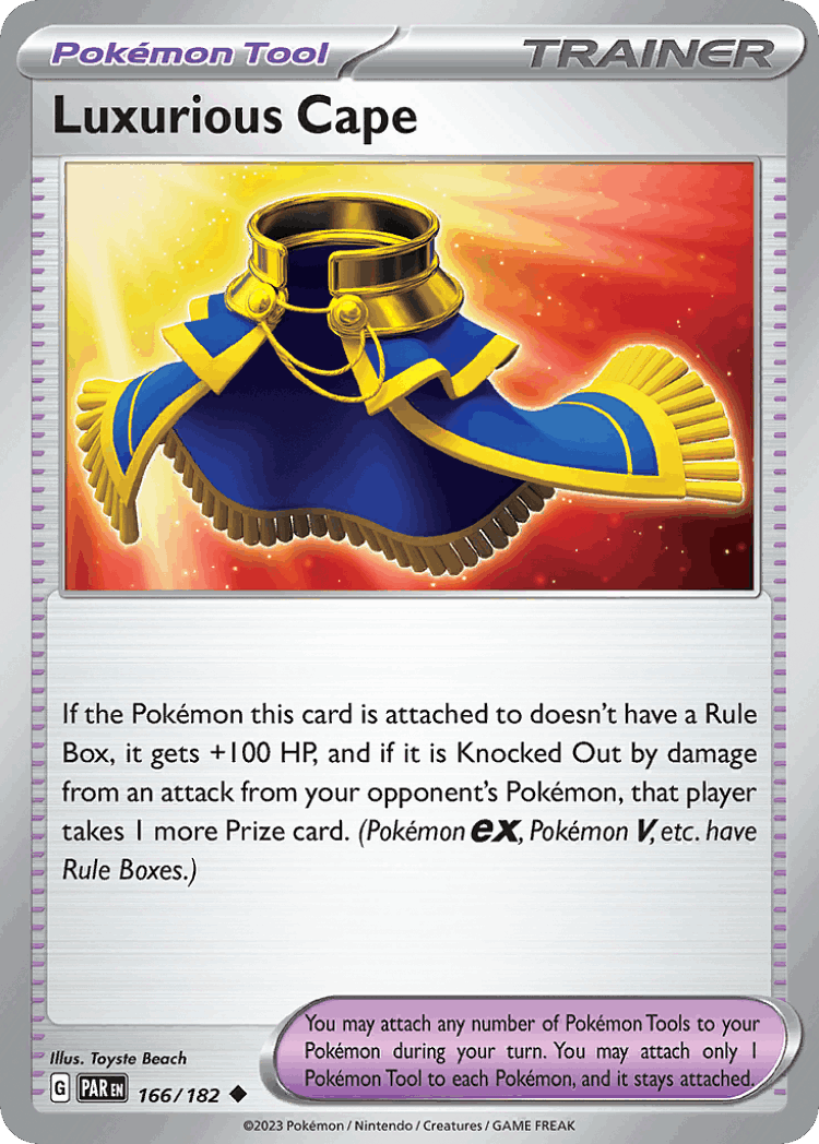 Luxurious Cape #166 from Paradox Rift - Uncommon - Illustrated by Toyste Beach