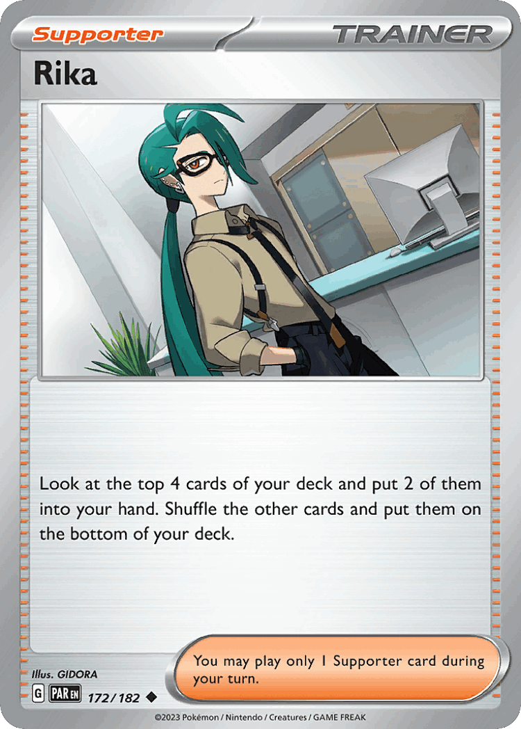Rika #172 from Paradox Rift - Uncommon - Illustrated by GIDORA