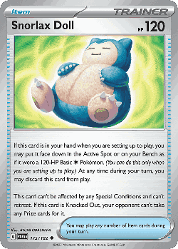 Snorlax Doll 175, Paradox Rift
