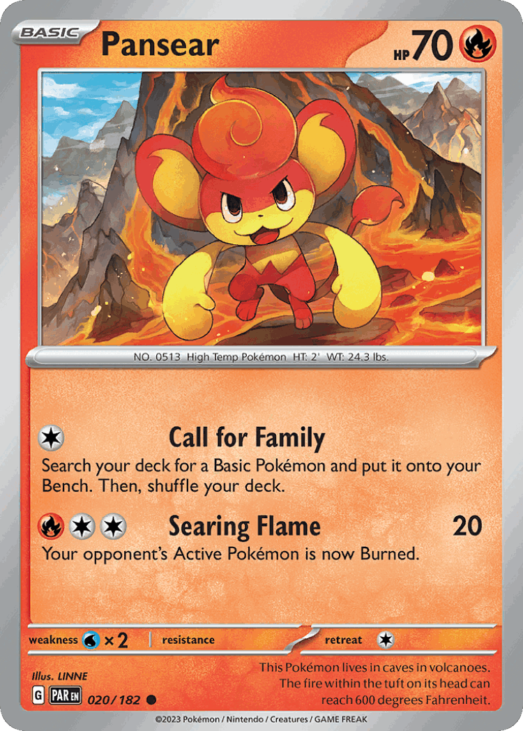 Pansear #20 from Paradox Rift - Common - Illustrated by LINNE