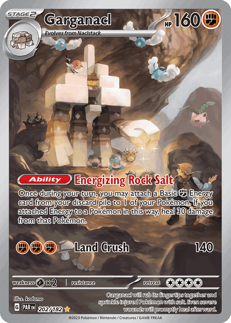 Garganacl #202 from Paradox Rift - Illustration Rare - Illustrated by kodama