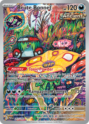 Brute Bonnet #207 from Paradox Rift - Illustration Rare - Illustrated by Tomokazu Komiya
