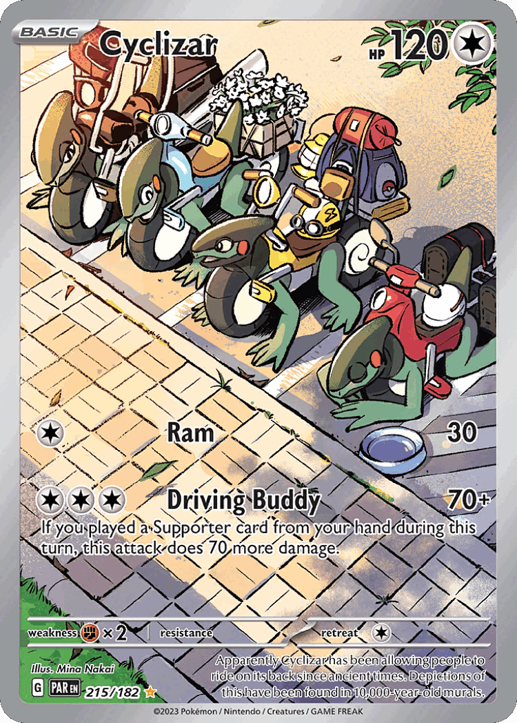 Cyclizar #215 from Paradox Rift - Illustration Rare - Illustrated by Mina Nakai
