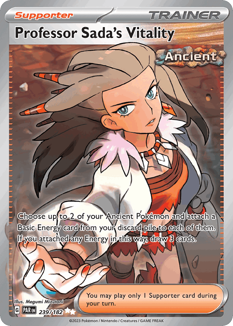 Professor Sada's Vitality #239 from Paradox Rift - Ultra Rare - Illustrated by Megumi Mizutani