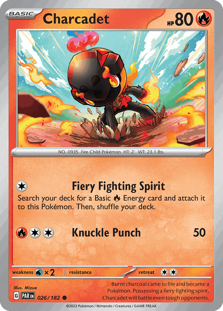 Charcadet #26 from Paradox Rift - Common - Illustrated by Mizue