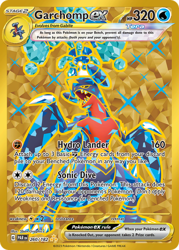 Garchomp ex 260, Paradox Rift