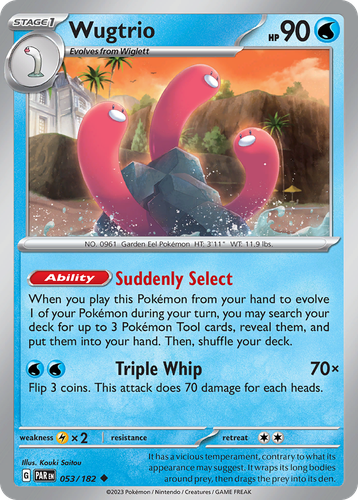 Wugtrio 53, Paradox Rift