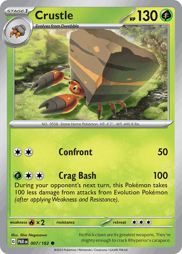 Crustle #7 from Paradox Rift - Common - Illustrated by Shin Nagasawa