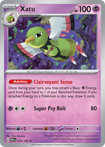 Xatu 72, Paradox Rift