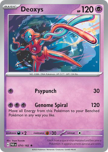 Deoxys 74, Paradox Rift
