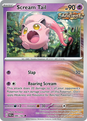 Scream Tail 86, Paradox Rift