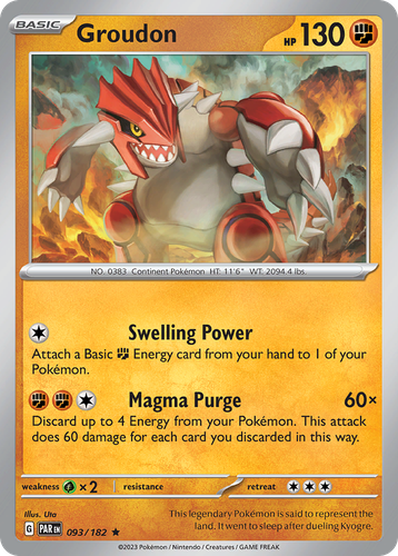 Groudon 93, Paradox Rift