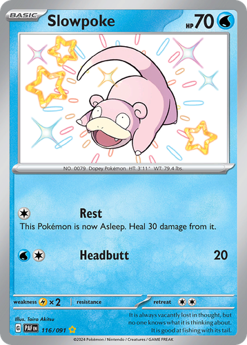 Slowpoke 116, Paldean Fates