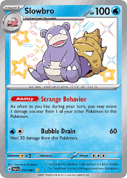 Slowbro 117, Paldean Fates