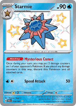 Starmie 119, Paldean Fates