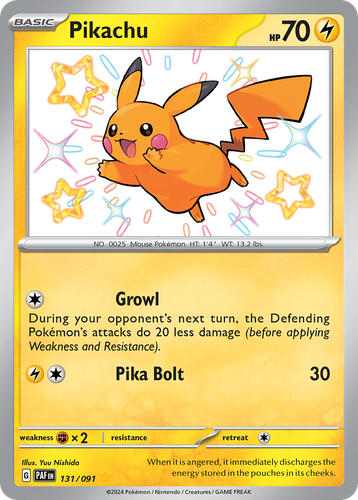 Pikachu 131, Paldean Fates