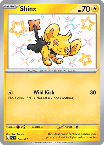 Shinx 135, Paldean Fates