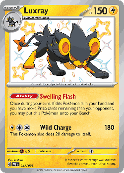 Luxray 137, Paldean Fates